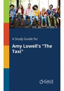 Pozostałe książki - A Study Guide for Amy Lowell's "The Taxi" - miniaturka - grafika 1