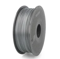 Filamenty i akcesoria do drukarek 3D - Filament Bambu Lab ABS 1,75mm 1kg - w zestawie z wielorazową szpulą - Silver - miniaturka - grafika 1