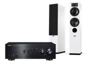 Zestawy stereo - Yamaha A-S501 (czarny) + Tesi 5 (biały) - miniaturka - grafika 1