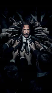 PODKŁADKA POD MYSZ Nadruk 22x18 cm John Wick 4 Keanu Reeves Tekst Prezent - Podkładki pod mysz - miniaturka - grafika 1