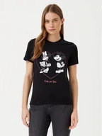 Koszulki i topy damskie - ONLY T-Shirt Mickey 15317991 Czarny Regular Fit - miniaturka - grafika 1