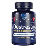 Układ nerwowy - Destresan Noc z melatoniną żelki, smak wiśniowy, 30 sztuk - miniaturka - grafika 1