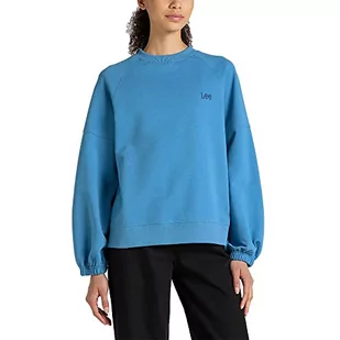 Lee Damska bluza z długim rękawem, space blue, M - Bluzy damskie - miniaturka - grafika 1