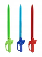 Figurki dla dzieci - Miecz Kolorowy Świetlny Światło /dźwięk - miniaturka - grafika 1