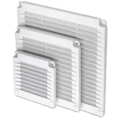 Kratki wentylacyjne - Air Roxy Kratka Wentylacyjna/Wylot Z Okapem 170*170,Fi 150, Grafit RX 02-370GR 5903351805063 - miniaturka - grafika 1