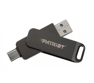 Patriot Rage R550 64GB USB Typ C / USB 3.2 Czarny - Pendrive - miniaturka - grafika 1