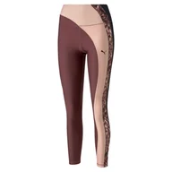 Legginsy - Legginsy damskie Puma SAFARI GLAM fioletowe 52224875-S - miniaturka - grafika 1