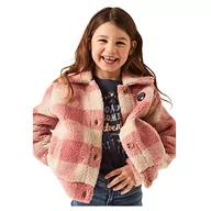 Kurtki i płaszcze dla dziewczynek - Garcia Kids Colbert + Gilet kurtka dziewczęca, Dusty Pink, 110 cm - miniaturka - grafika 1