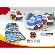 Samochody i pojazdy dla dzieci - Auto ambulans, policja z napędem MIX Merkpol - miniaturka - grafika 1