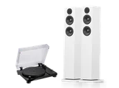 Zestawy stereo - Audio-Technica AT-LPW50PB (czarny) + A38 (biały) - miniaturka - grafika 1