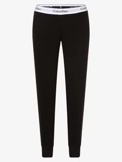 Spodnie sportowe damskie - Calvin Klein - Damskie spodnie dresowe, czarny - grafika 1