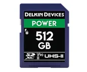 Karty pamięci - Delkin Devices 512GB SDXC Power 2000X UHS-II U3 V90 - miniaturka - grafika 1