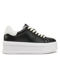 Sneakersy damskie - Sneakersy Liu Jo Selma 16 BA5101 P0102 Czarny - miniaturka - grafika 1