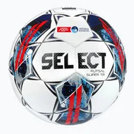 Piłka nożna - Piłka do piłki nożnej SELECT Futsal Super TB FIFA Fogo Ekstraklasa v24 white/red rozmiar 4 WYSYŁKA W 24H 30 DNI NA ZWROT - miniaturka - grafika 1