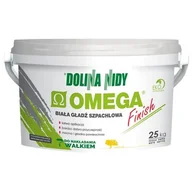 Gipsy i gładzie gipsowe - Gładź szpachlowa OMEGA FINISH biała 25 kg DOLINA NIDY - miniaturka - grafika 1
