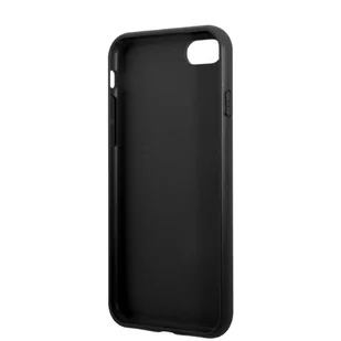 Guess GUHCI8PSATPK iPhone 7/8 SE 2020 / SE 2022 hardcase czarny/black hardcase Saffiano Triangle Logo Cardslot - Etui i futerały do telefonów - miniaturka - grafika 7