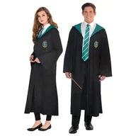 Balony i akcesoria - Strój, Kostium przebranie Slytherin Harry Potter, rozmiar uniwersalny - miniaturka - grafika 1