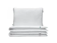 Pościel dla dzieci - pościel basic biały 100x135 cm + 1x 60x40 cm - miniaturka - grafika 1