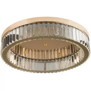 Kryształowa lampa sufitowa ABIGALI-GLAMOUR-50CM LED 30W złota - Lampy sufitowe - miniaturka - grafika 1