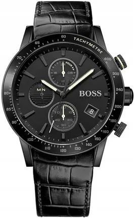 Zegarek Hugo Boss Zegarek Męski Hugo Boss Rafale 1513389 Black 44 mm
