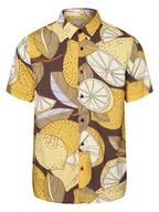 Koszule męskie - GUESS - Koszula męska, żółty - miniaturka - grafika 1