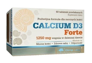 Olimp Calcium D3 Forte 60tab - Witaminy i minerały - miniaturka - grafika 1