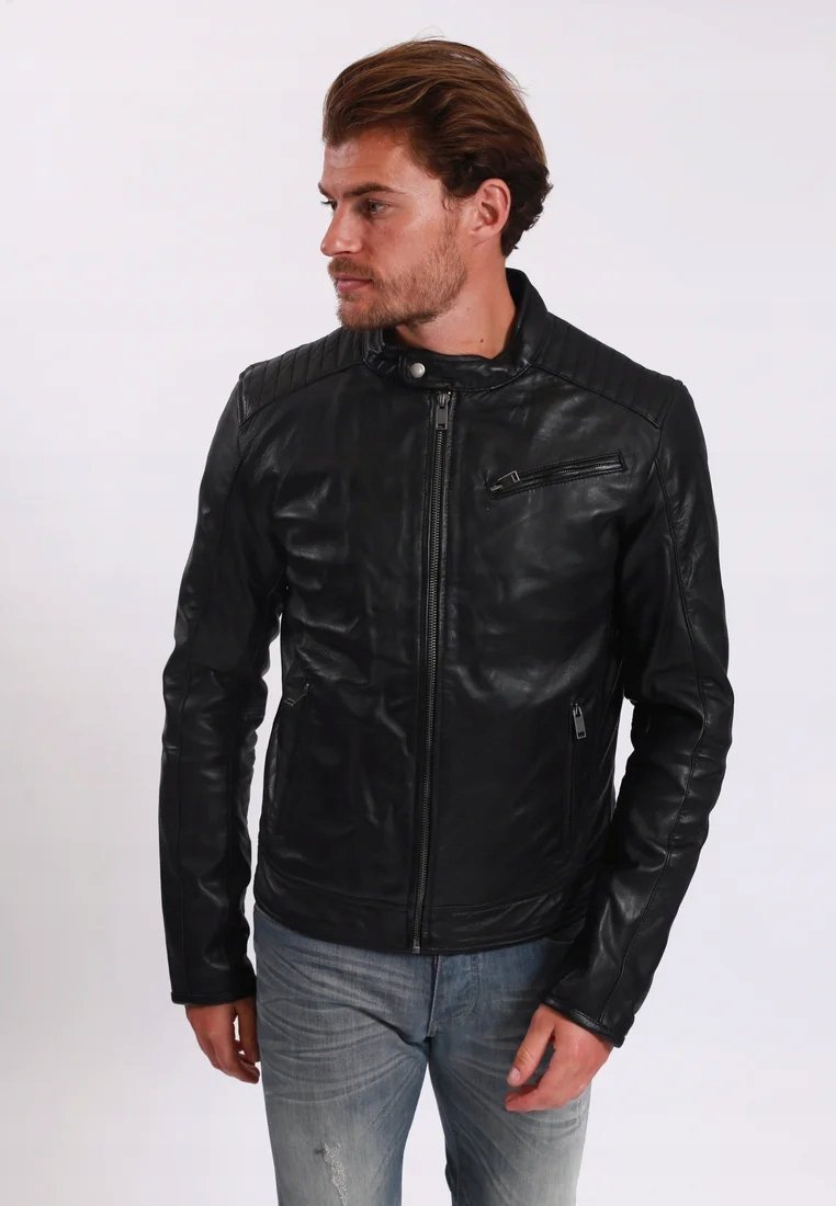 Lee Cooper Bomber bassus kurtka męska pilotk Kolor czarny Roz.M