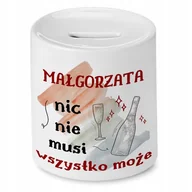 Skarbonki - DLA TIROWCA KIEROWCY SKARBONKA ITS IN MY DNA z Nadrukiem ze Zdjęciem + Opakowanie na prezent (wzór 03) - miniaturka - grafika 1