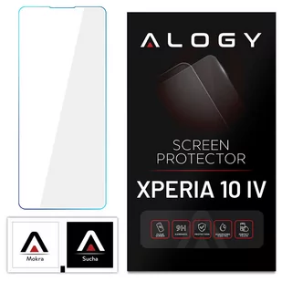 Szkło hartowane 9H Alogy ochrona na ekran szybka do Sony Xperia 10 IV - Szkła hartowane na telefon - miniaturka - grafika 2