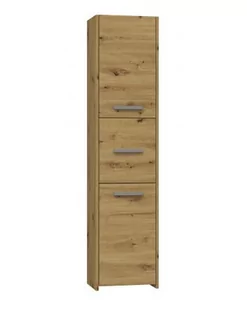 Szafka Łazienkowa S43 - DĄB ARTISAN S43 ARTISAN - Szafki łazienkowe - miniaturka - grafika 4