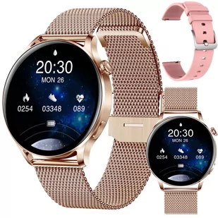 Artnico AK37 Pro Złoty - Smartwatch - miniaturka - grafika 1