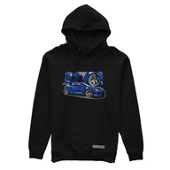 Odzież do sportów motorowych - Bluza z kapturem Nissan Skyline GT-R R35 Blue-3XL - miniaturka - grafika 1