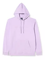Bluzy męskie - Champion Męska bluza z kapturem Legacy American Classics Heavy Power blend Terry Logo, lawenda, S - miniaturka - grafika 1