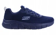 Buty sportowe męskie - Buty Skechers Bobs B Flex Chill 118106-NVY 46 - miniaturka - grafika 1