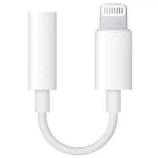 Apple Adapter Lightning do 3.5mm Jack, biały - Adaptery i przejściówki - miniaturka - grafika 1