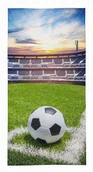 Okrycia kąpielowe dla dzieci - RĘCZNIK bawełniany PIŁKA 70x140 cm BOISKO - miniaturka - grafika 1
