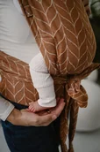 Nosidełka dla dzieci - Nosidełko Kavka Handy Pro: Hazelnut Braid No cotton Regulowane - miniaturka - grafika 1