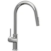 Baterie kuchenne - Bateria kuchenna z wyciąganą wylewką Feres 2F Chrom Invena - miniaturka - grafika 1