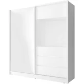 Szafy - Szafa 200 TV Piaski Meble Biały - miniaturka - grafika 1