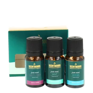 Zestaw prezentowy olejków zapachowych Fres Mood 3 x 10 ml - Zapachy do domu - miniaturka - grafika 1