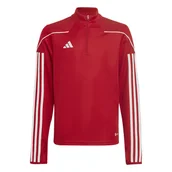 Piłka nożna - Dziecięca Bluza ADIDAS TIRO23L TR TOPY HS3489 – Czerwony - miniaturka - grafika 1