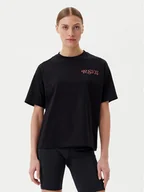 Koszulki i topy damskie - Fila T-Shirt Leffinge FAW1029 Czarny Loose Fit - miniaturka - grafika 1