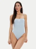 Stroje kąpielowe - Tommy Hilfiger Strój kąpielowy UW0UW05393 Błękitny - miniaturka - grafika 1
