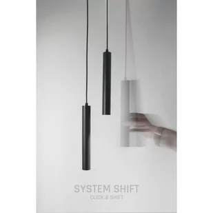 SYSTEM SHIFT - HANGIT oprawa zwis na szynoprzewód 40x297 (935mm kabel) 12W 25st czarny SPECTRUM - Lampy sufitowe - miniaturka - grafika 4