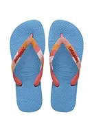 Klapki i japonki męskie - Havaianas Klapki męskie/damskie Top Mix, turkusowy, 34/36 EU - miniaturka - grafika 1
