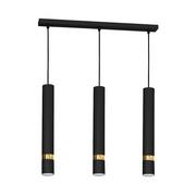 Milagro Lampa wisząca JOKER BLACK/GOLD 3xGU10 MLP6080