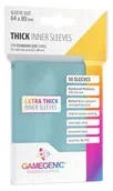 Akcesoria do gier planszowych - Gamegenic Thick Inner Sleeves Clear 64x89 mm 50 szt. - miniaturka - grafika 1
