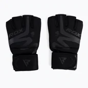 Rękawice bokserskie - Rękawice grapplingowe do MMA RDX Grappling Glove Neoprane T15 czarne GGN-T15MB-S  s - miniaturka - grafika 1