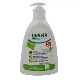 Ludwik Ekologiczny płyn do mycia naczyń 475 ml - Płyny do naczyń - miniaturka - grafika 1