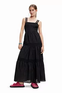 Desigual Sukienka damska, czarny, XXL - Sukienki - miniaturka - grafika 1